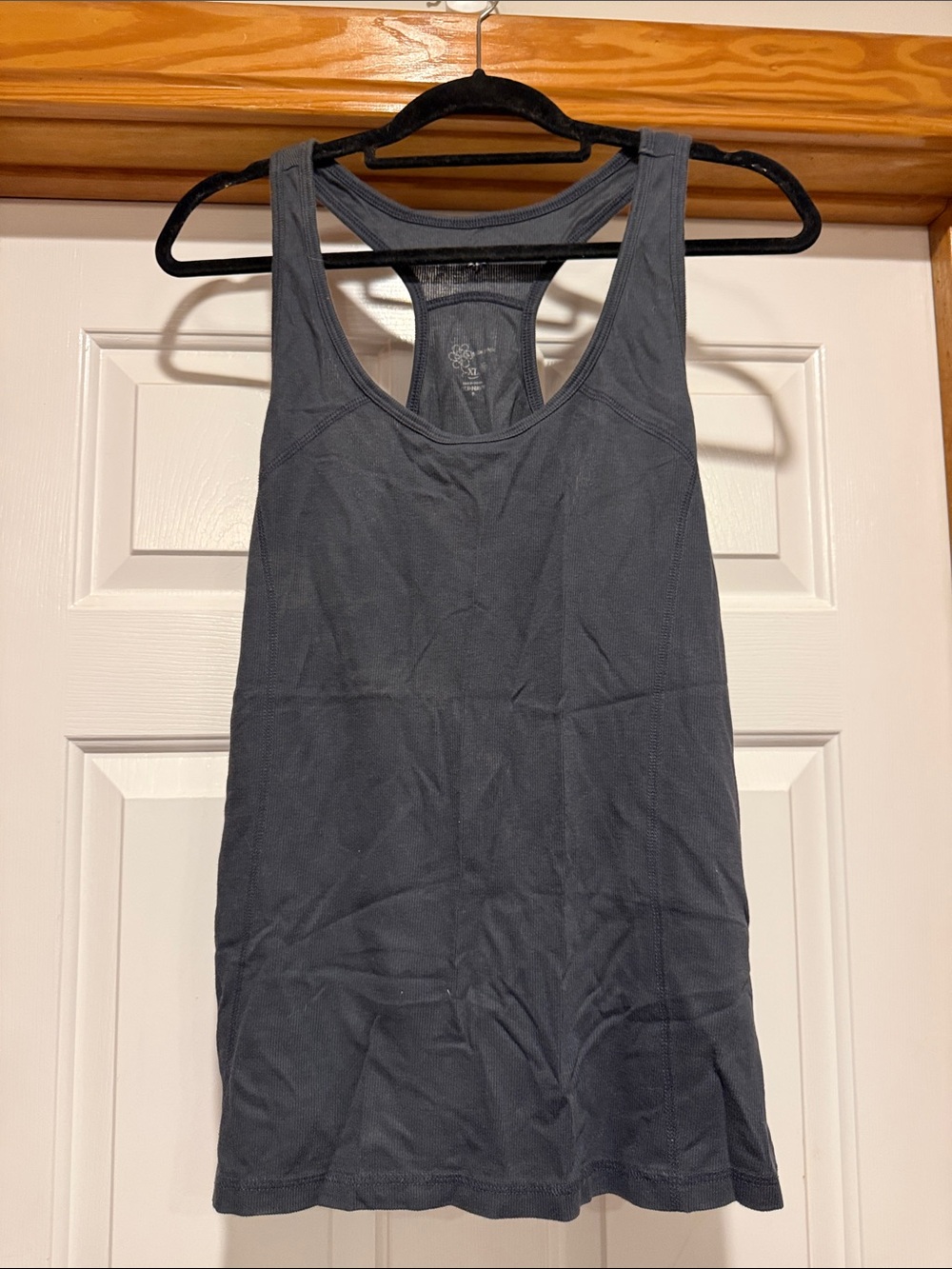 Old Navy Charcoal Racerback Tank Top